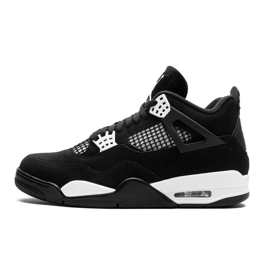 Jordan 4 white and grey best sale