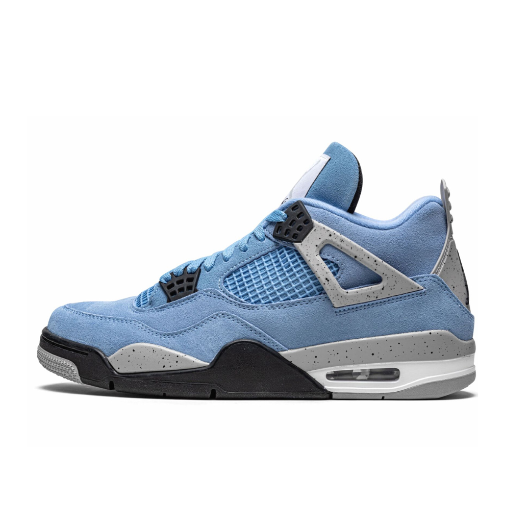 AIR JORDAN 4 RETRO University Blue Digital Shoppers