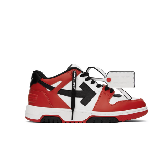 OFF-WHITE Red & Black Out Of Office Sneakers