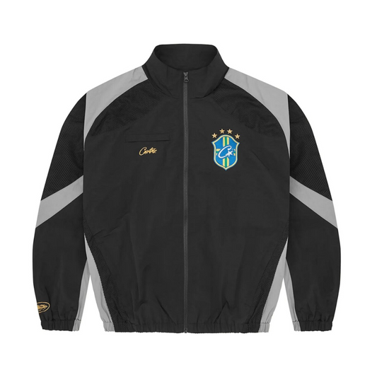 Corteiz Olympic Shuku Brasil Jacket ‘Black’