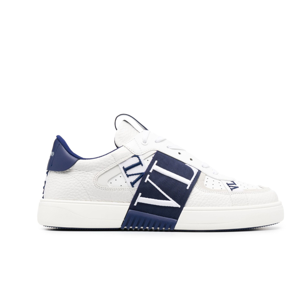 Valentino Garavani VL7N logo-strap leather sneakers