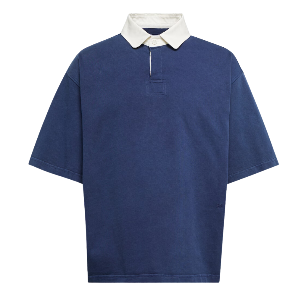 Bottega Veneta Relaxed Fit Washed-Out Jersey Polo