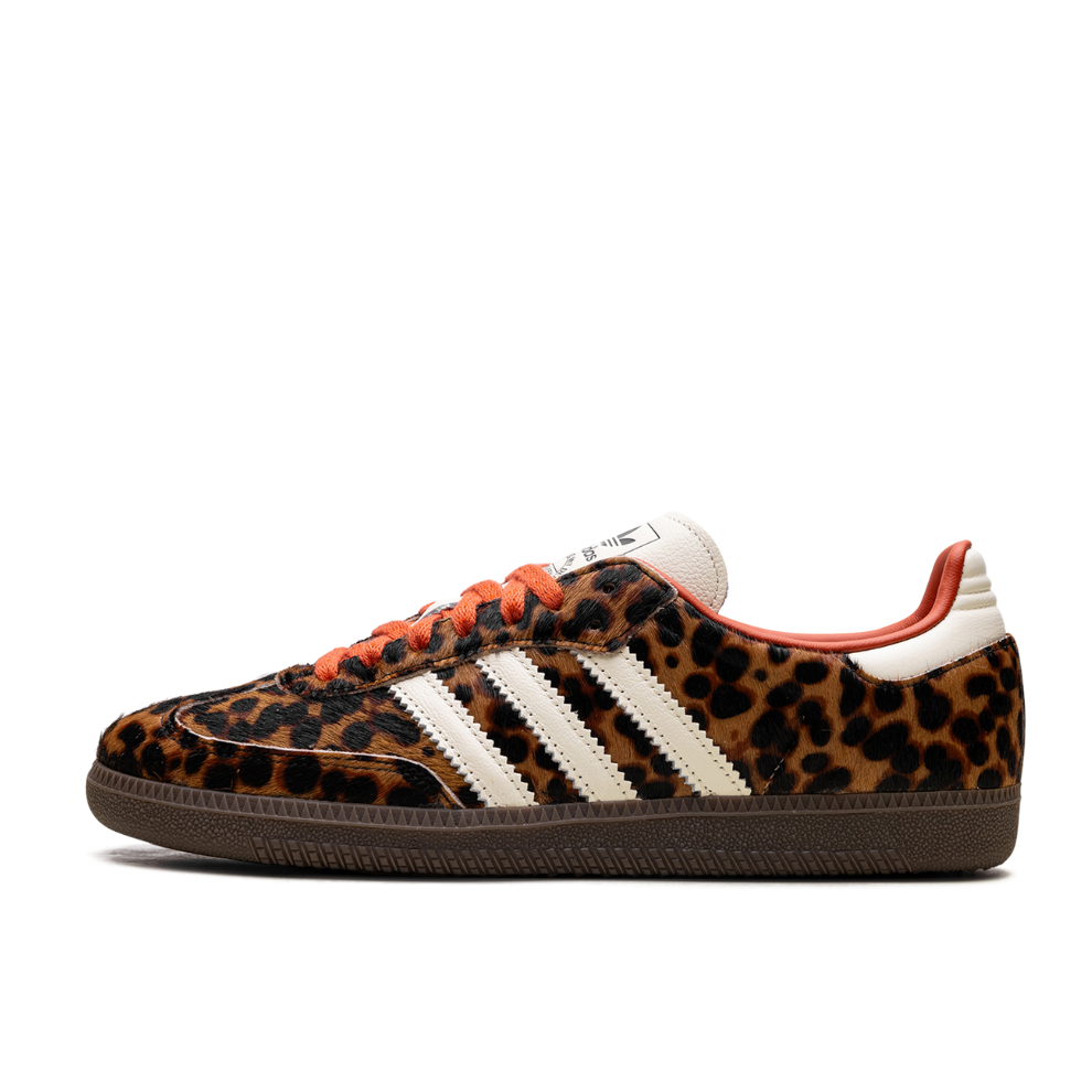 Adidas Samba OG "Leopard/Cream Orange" sneakers