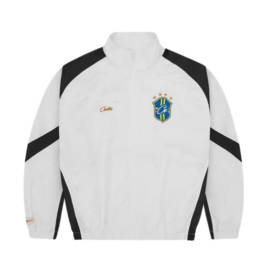 Corteiz RTW Olympic Shuku Jacket - White / Black