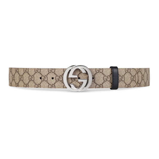 Gucci Reversible GG Supreme belt