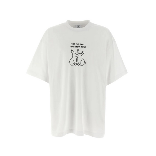 Vetements Kissing Bunnies Crewneck T-Shirt
