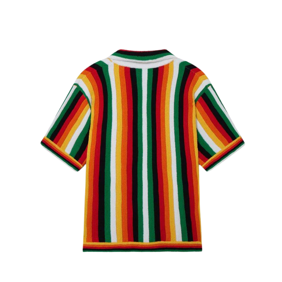 CASABLANCA Striped Towelling Shirt