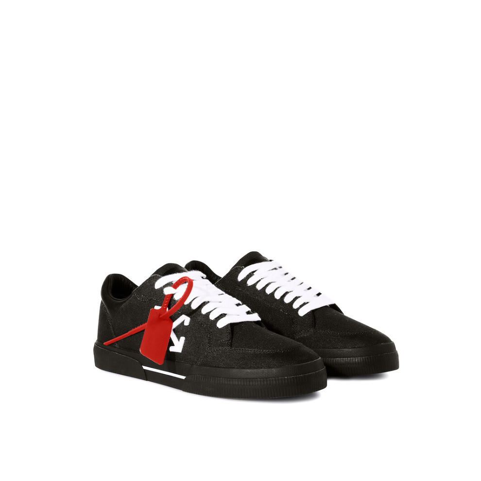 Off-White™️ black/white canvas vulcanized