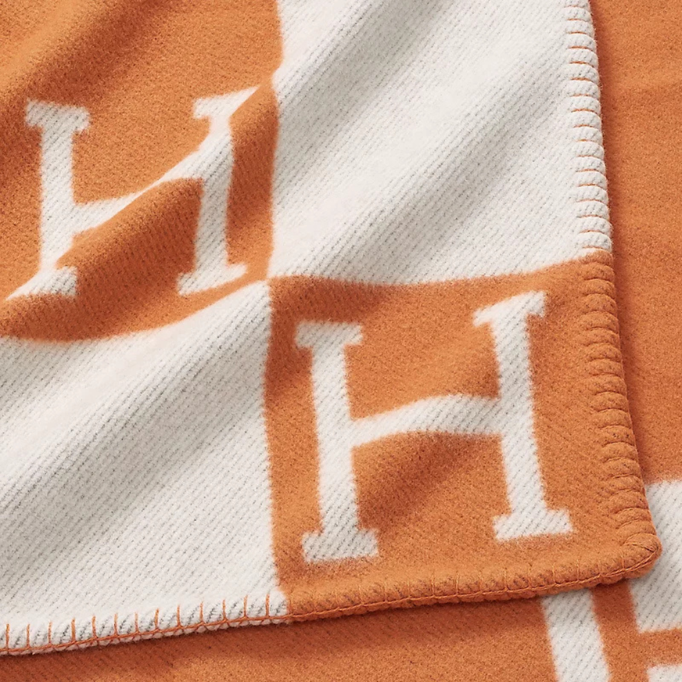 Hermès Avalon throw blanket