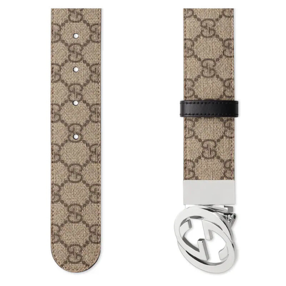 Gucci Reversible GG Supreme belt