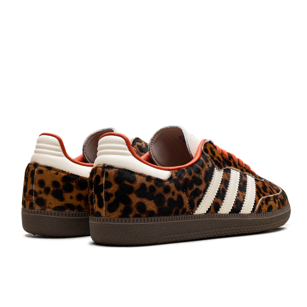 Adidas Samba OG "Leopard/Cream Orange" sneakers