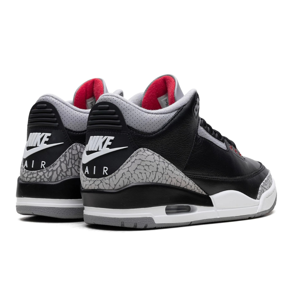 Air jordan retro 3 black cement online