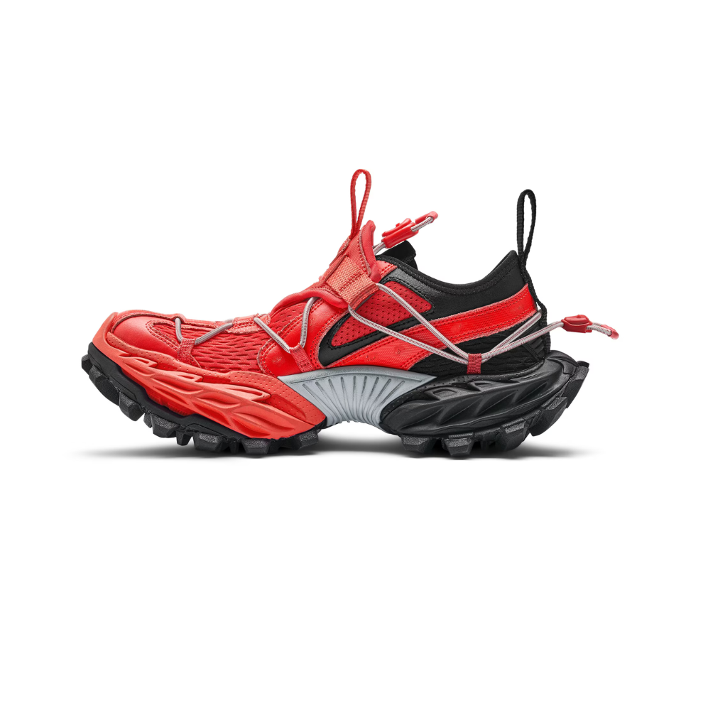 Balenciaga Men's Hike Sneaker in Red/black