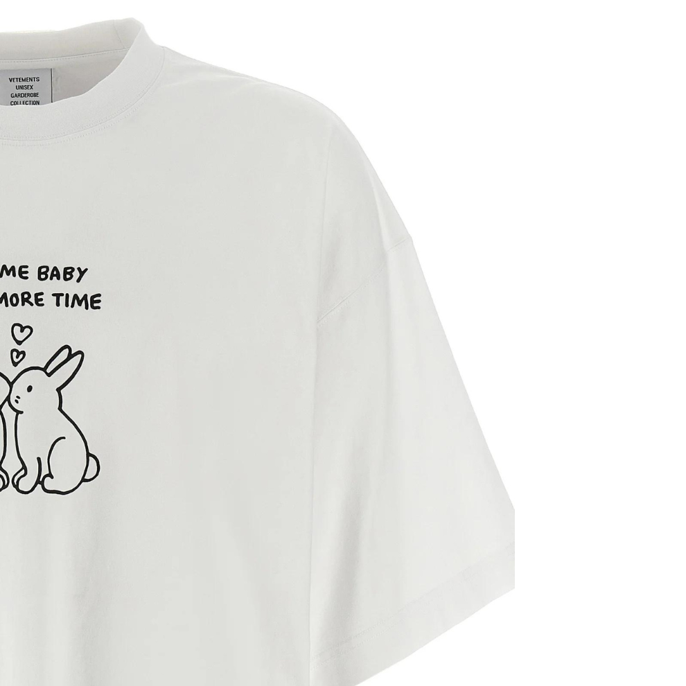 Vetements Kissing Bunnies Crewneck T-Shirt