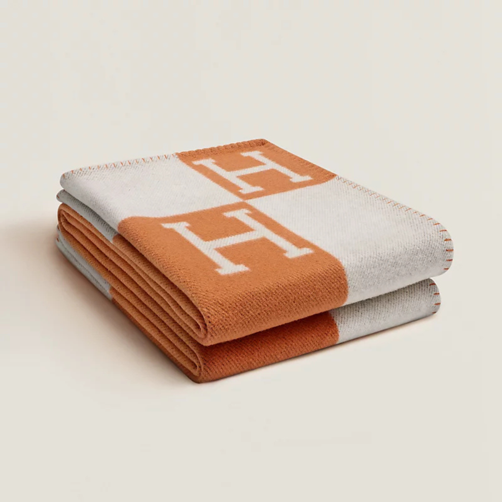 Hermès Avalon throw blanket