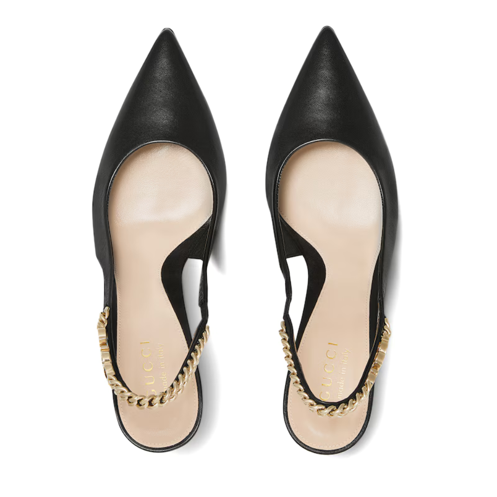 Gucci Signoria slingback pump