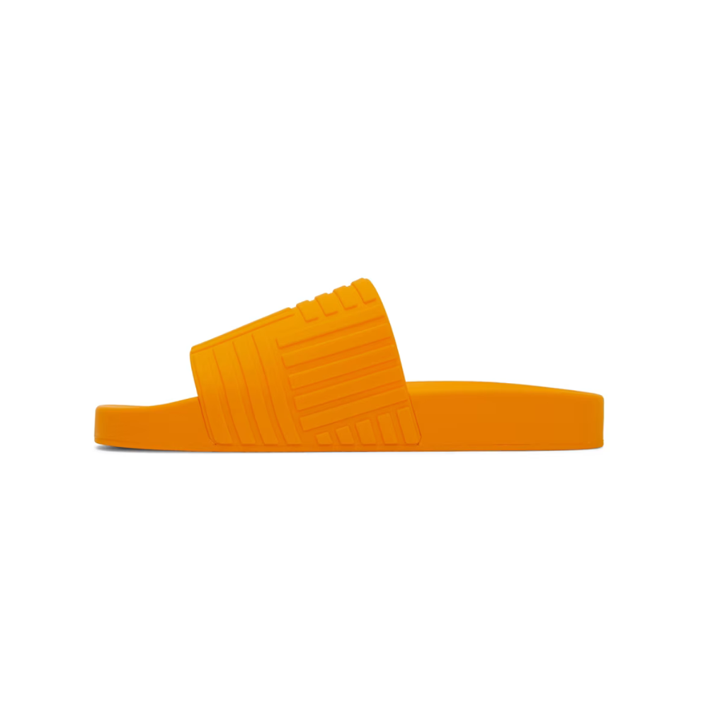BOTTEGA VENETA Orange Slider Sandals
