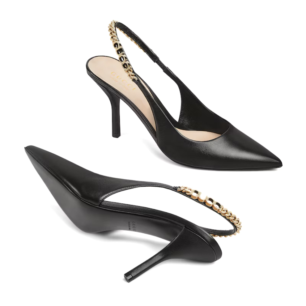 Gucci Signoria slingback pump