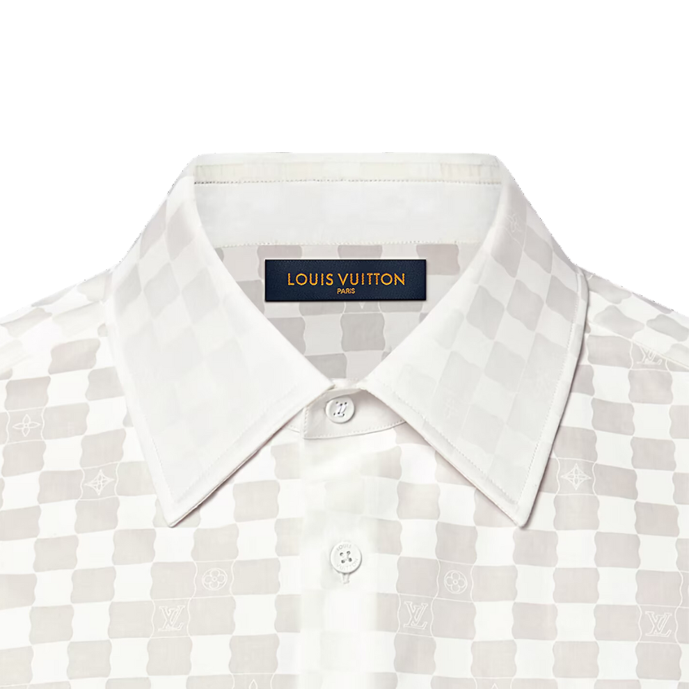 LOUIS VUITTON Short-Sleeved Cotton Shirt