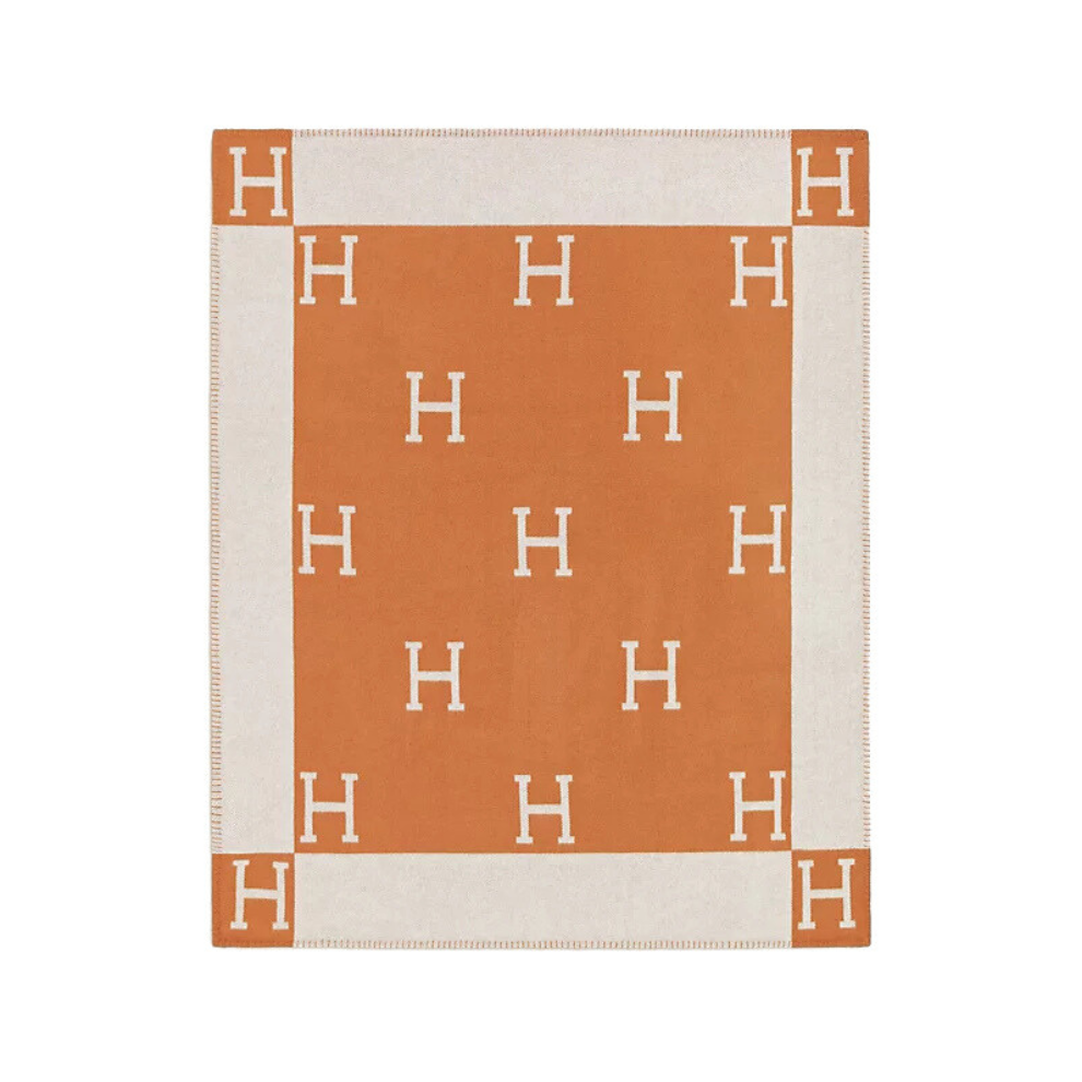 Hermès Avalon throw blanket