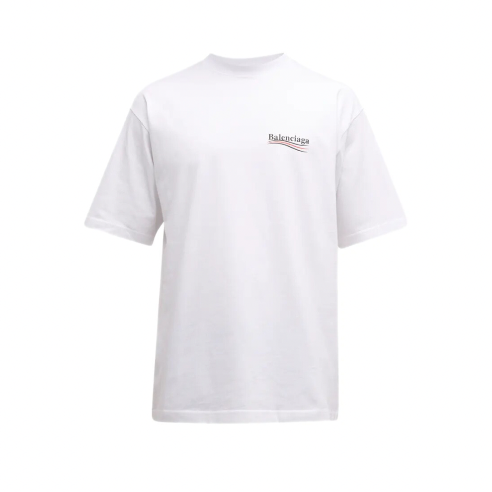 BALENCIAGA Political Campaign cotton T-shirt