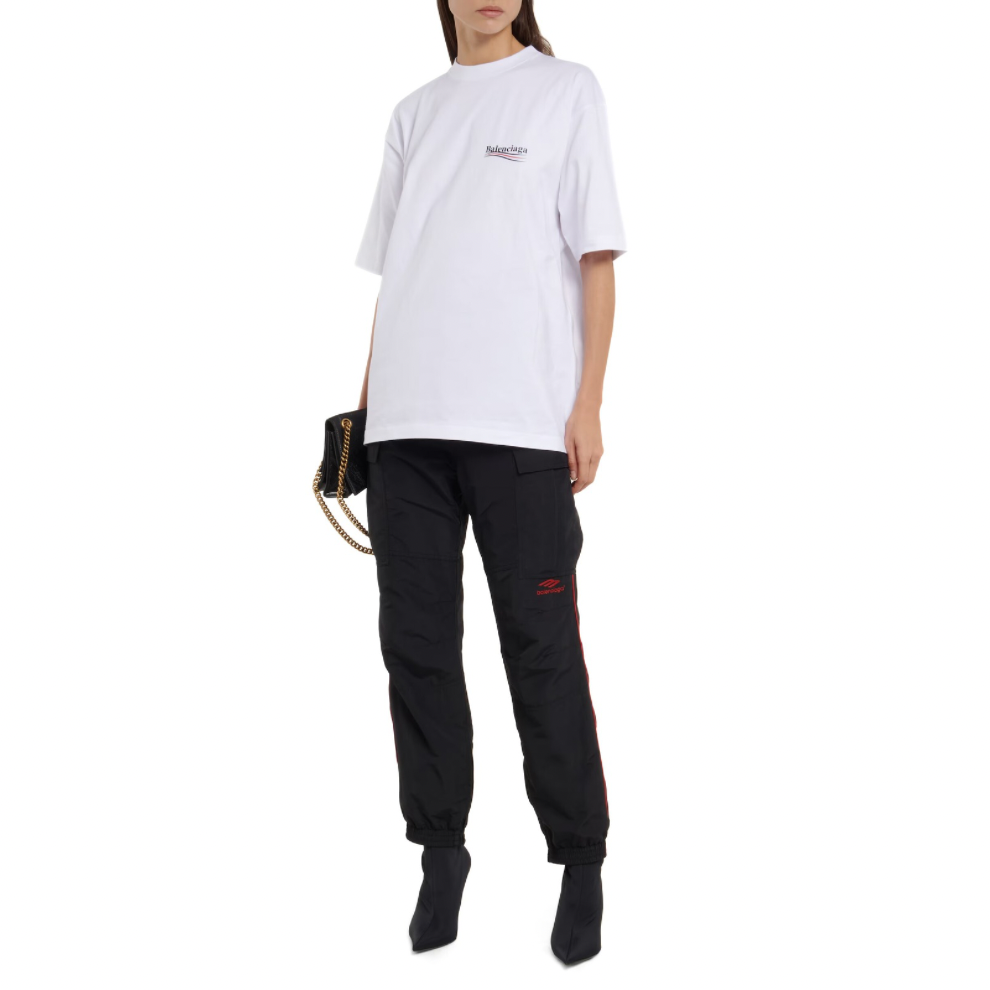 BALENCIAGA Political Campaign cotton T-shirt