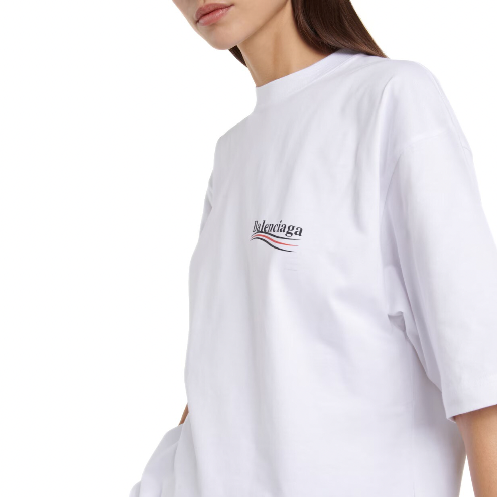 BALENCIAGA Political Campaign cotton T-shirt