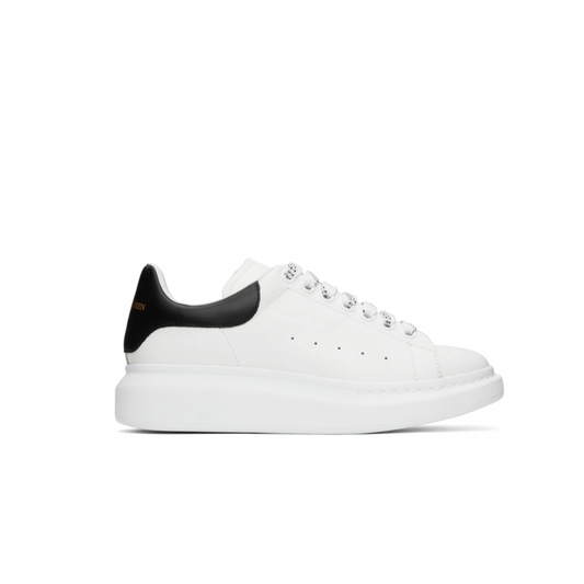 ALEXANDER MCQUEEN White & Black Oversized Sneakers